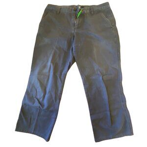 Gap Womens Black Cotton Pants Size 4 Made In Mexico